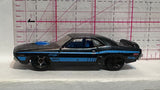 Black '71 Dodge Challenger Hot Wheels Diecast Car