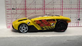 Yellow Rogue Hog 2014 Hot Wheels Diecast Car