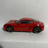 Red Porsche Cayman Adventure City MB979 Matchbox Diecast Car