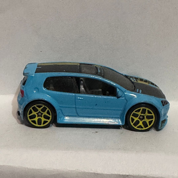 Blue Volkswagen GTI 2008 Hot Wheels Diecast Car