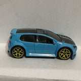 Blue Volkswagen GTI 2008 Hot Wheels Diecast Car