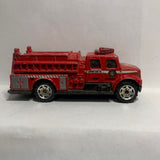 Red  Airport International Pumper Fire Truck 1998 1/100 Natchbox Emergency Diecast Car