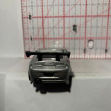 Silver Toyota Supra Tooned Hot Wheels Diecast Car