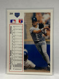 # 204 Alvaro Espinoza  New York Yankees 1991 UD Baseball card