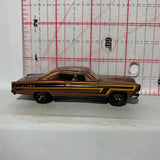 Brown '66 Ford 427 Fairlane GT Muscle Mania Hot Wheels Diecast Car
