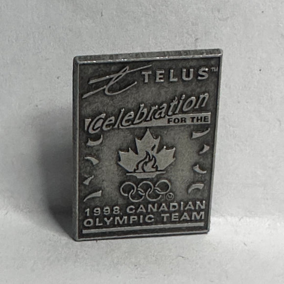 Telus 1998 Canadian Olympic Team  Lapel Pin