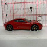 Red Porsche Cayman Adventure City MB979 Matchbox Diecast Car