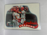# 261 Cardinal Leaders  St Louis Cardinals 1989 Topps Baseball Cards