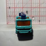 Blue Snorkel Fire Truck 2002 Mcdonalds Matchbox Diecast Car