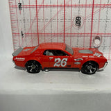 Red #26 '68 Mercury Cougar HW Race Hot Wheels Diecast Car