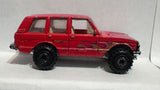 Red Flames Range Rover 1989 Hot Wheels Diecast Car