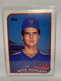 # 257 Rick Aquilera  New York Mets 1989 Topps Baseball Cards