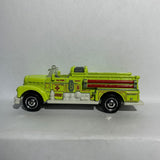 Yellow #26 Seagrave Fire Engine Classic MB843 W4892 Matchbox Diecast Car