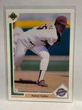 # 253 Rafael Valdez  San Diego Padres 1991 UD Baseball card
