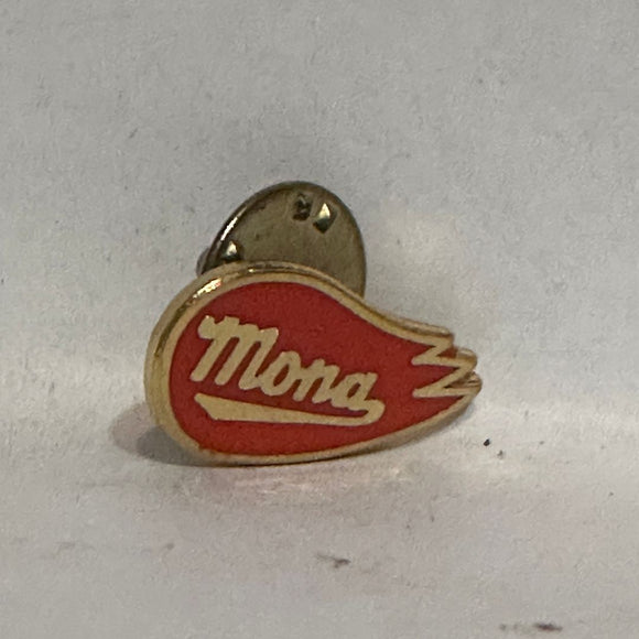 Mona Flames Logo  Lapel Pin