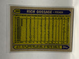 # 380 Rich Gossage  San Diego Padres 1987 Topps Baseball Cards