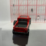 Red 4Z Jeep Gladiater DVK24 MB1057 Matchbox Diecast Car