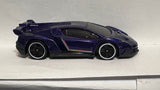 Purple Lamborghini Veneno ©2013 Hot Wheels Diecast Car