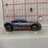 Silver Golden Arrow W9059 Hot Wheels Diecast Car
