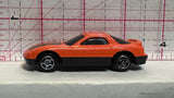 Orange Mazda Racer Unbranded Diecast Car