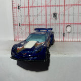 Blue Corvette C7 R HW Race Team Hot Wheels Diecast Car