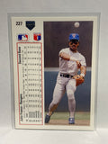 # 227 Julio Franco  Texas Rangers 1991 UD Baseball card