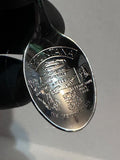 Montana Meadow Lark Bird Flower Montana Souvenir Spoon