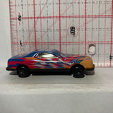 Blue #88 Vibrant Flame Racer Unbranded Diecast Car