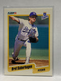 # 116 Bret Saberhagen  Kansas City Royals 1990 Fleer Baseball card