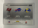 # 3D7 Warren Sapp Bruce Smith Aaron Donald 3D  2021 Score Football Cards