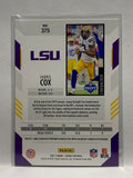 # 375 Jabril Cox Rookie Cleveland Tigers 2021 Score Football Cards