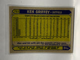 # 711 Ken Griffey  Atlanta Braves 1987 Topps Baseball Cards