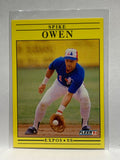 # 243 Spike Owen  Montreal Expos 1991 Fleer Baseball card