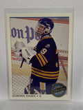 # 50 Dominik Hasek  Buffalo Sabres 92-93 O-Pee-Chee Premier Hockey Cards