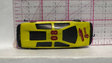 Yellow 8 Speed Sports Racer Unbranded Diecast Car