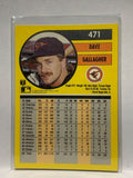 # 471 Dave Gallagher  Baltimore Orioles 1991 Fleer Baseball card