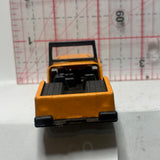 Orange  Construction Corp Jeep Unbranded Construction Diecast Car