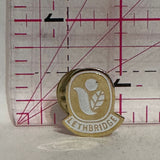 Lethbridge City Logo Alberta  Lapel Pin