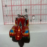 Red Knight Draggin Street Beasts Hot Wheels Diecast Car