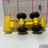 Yellow Tractor Shovel Maisto Farm Diecast Car