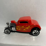 Red Flames '32 Ford DTX84 Hot Wheels Diecast Car