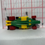 Green Yellow Croc Rod R1183 Dino Riders Hot Wheels Diecast Car