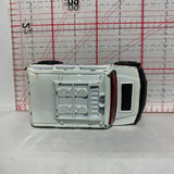 White HWPD Rockster Police 2003 Hot Wheels Emergency Diecast Car