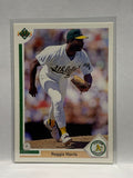 # 672 Reggie Harris  Oakland Athletics 1991 UD Baseball Cards