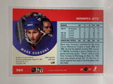 # 564 Mark Osborne  Winnipeg Jets 90-91 Pro Set Hockey Cards
