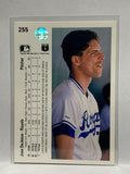 # 255 Jose DeJesus  Kansas City Royals 1990 UD Baseball card