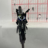 Blue #4 Motorcycle Super Cross Spin Master Diecast Car