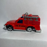 Red Fire Station Truck 8007 Suntoys Diecast Car