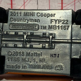 Orange 2011 Mini Cooper Countryman FYP22 MB1167 Matchbox Diecast Car