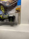 Grey Moper '87 Dodge D100 Baja Blazers FYF47 D7C3 2017 Long Card Hot Wheels Diecast Car